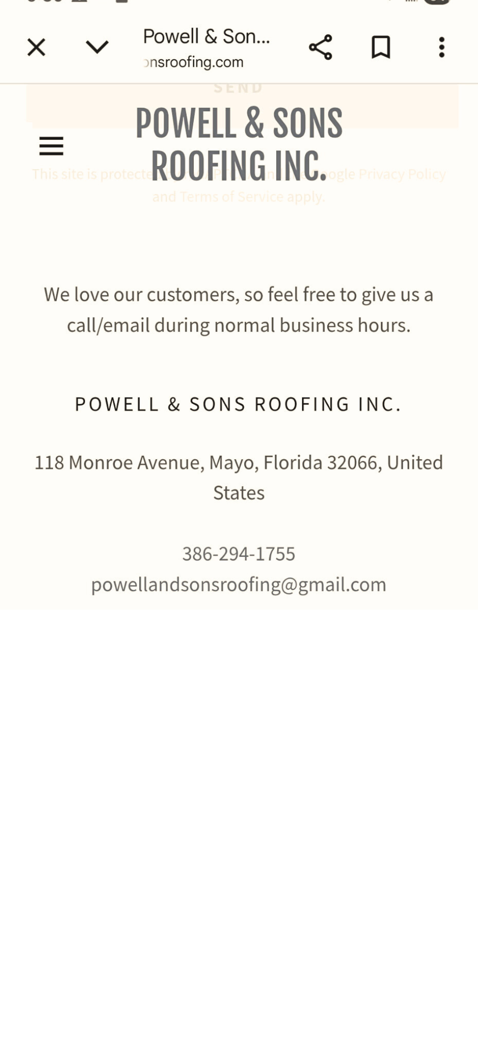 Powell and Sons